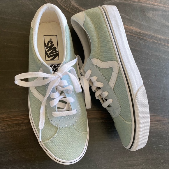 Vans Washed Denim Sport Shoes - Picture 2 of 13